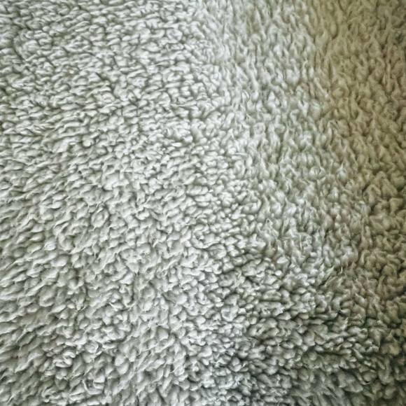 MESH + LACE WOMEN’S SOFT GRAY HOODED TEDDY STYLE VEST SIZE SMALL - Picture 10 of 10